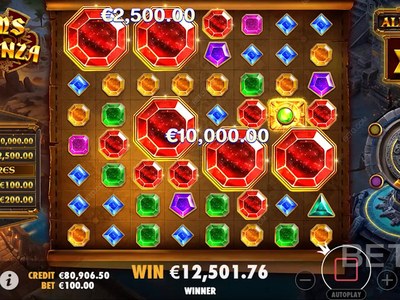Слот Gems Bonanza — играть в catcasino